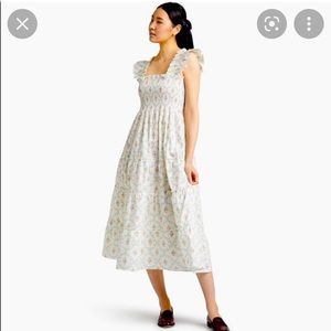 Hill House Ellie Nap Dress Patel Trellis size small